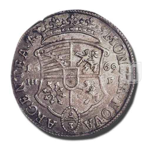 2/3 THALER (Gulden) | 1669 HHF | KM 155 | R