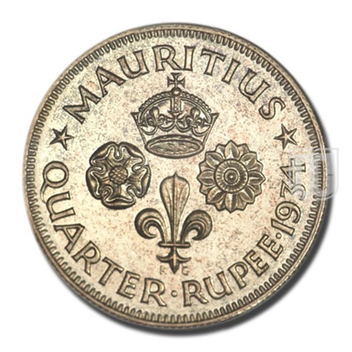 Quarter Rupee | 1934 | KM 15 | R