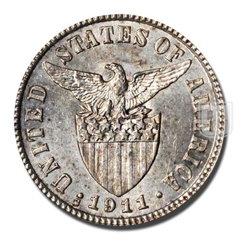 10 Centavos | 1911 | KM 169 | O
