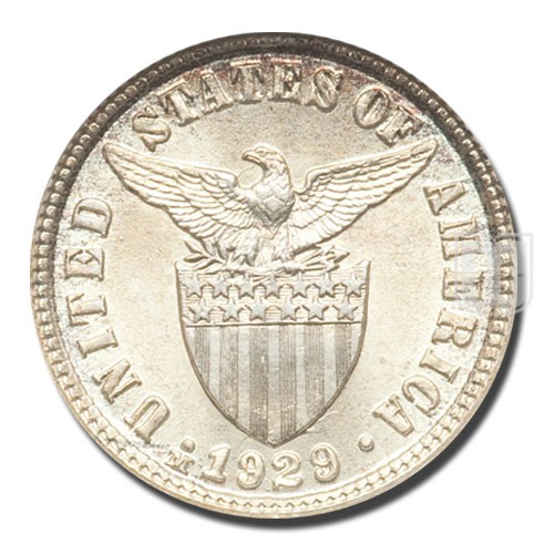 20 Centavos | 1929 | KM 170 | O