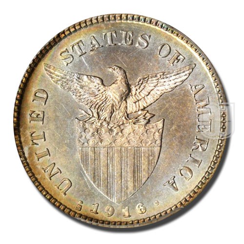 5 Centavos | 1916 | KM 164 | O