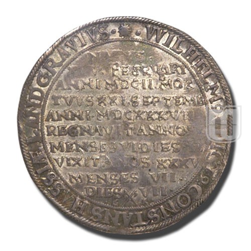 THALER | 1637 G crossed
pothooks K | KM 178 | R