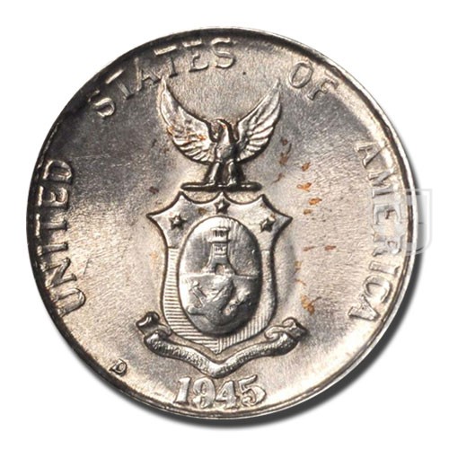 5 Centavos | 1945 | KM 180a | O