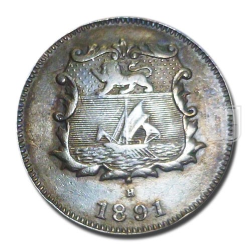 Half Cent | 1891 | KM 1 | O