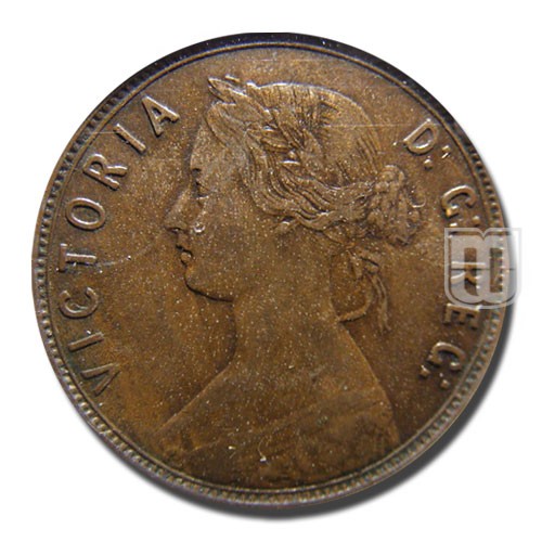 Cent (Large) | 1885 | KM 1 | O