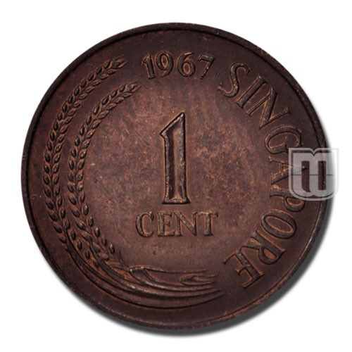 Cent | 1967 | KM 1 | O