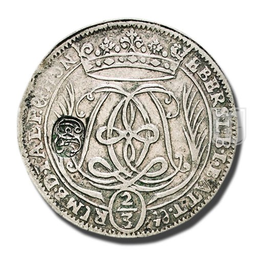 2/3 THALER (Gulden) | 1693 PN | KM 20 | R