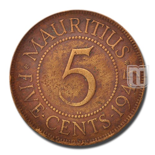 5 Cents | 1945 | KM 20 | R