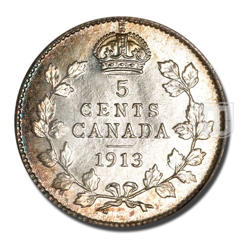 Five Cents | 1913 | KM 22 | Coins | Mintage World