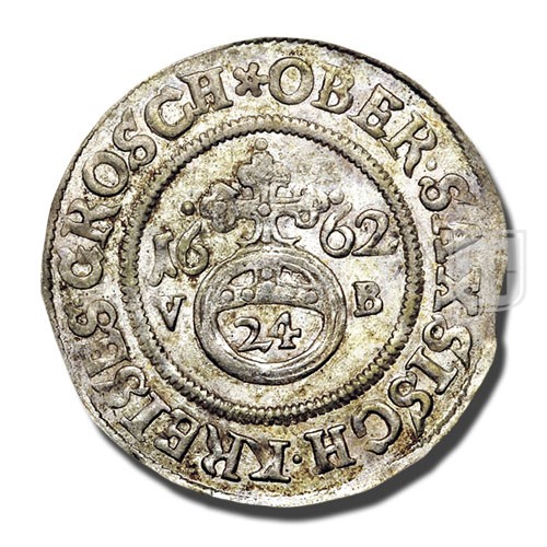 1/24 THALER (Groschen) | 1662 VB | KM 232 | R