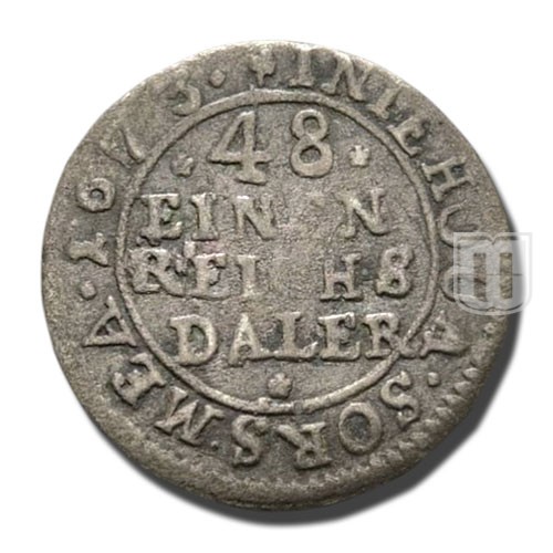 1/48 THALER (Schilling) | 1673 DS | KM 251.1 | R