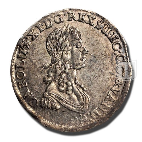 1/3 THALER (1/2 Gulden) | 1673 DS | KM 255 | O