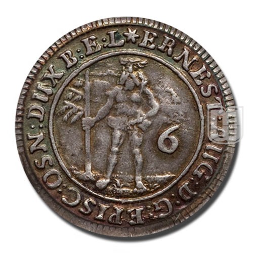 6 Mariengroschen (1/6 Gulden) | 1689 | KM 258 | O