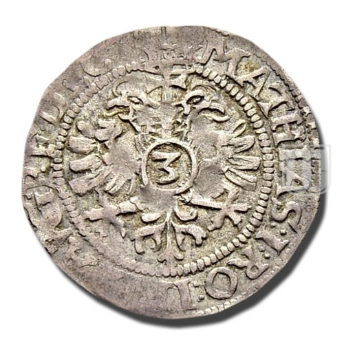 3 KREUZER (Groschen) | ND(1612-19) | KM 25 | R