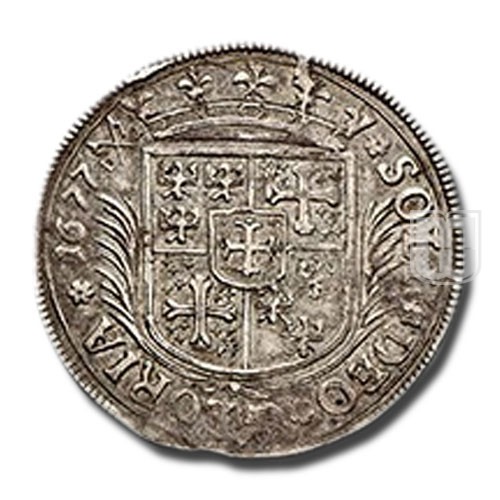 60 KREUZER (Gulden / 2/3 Thaler) | 1677 DZ | KM 25 | R