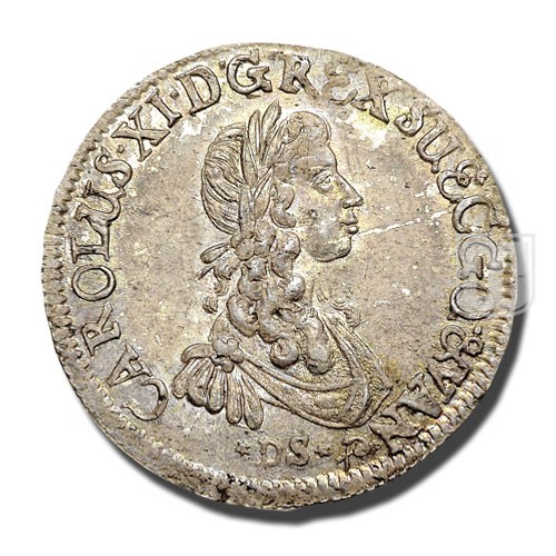 1/3 THALER (1/2 Gulden) | 1673 DS | KM 260 | O