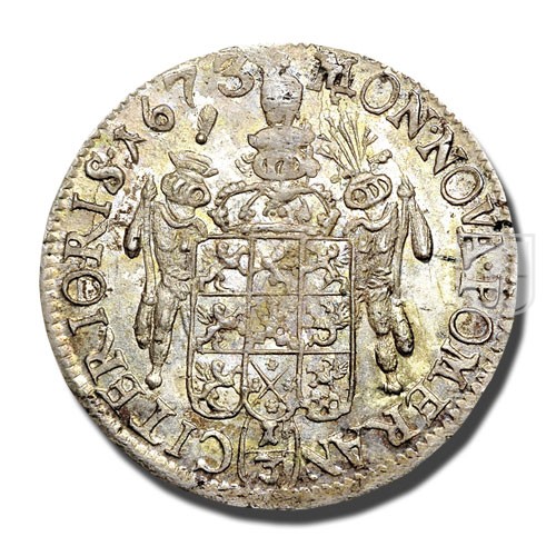 1/3 THALER (1/2 Gulden) | 1673 DS | KM 260 | R
