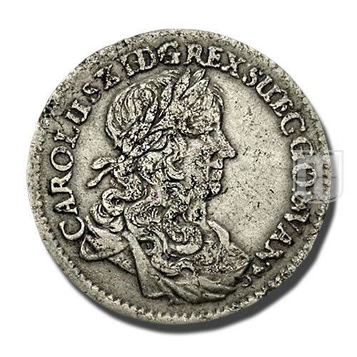 1/3 THALER (1/2 Gulden) | 1673 DS | KM 261 | O