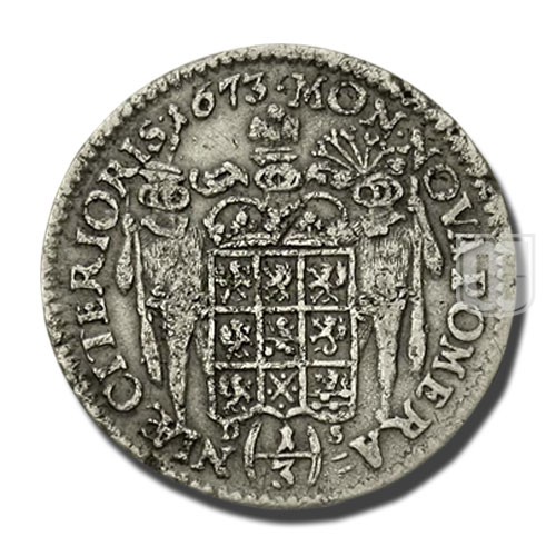 1/3 THALER (1/2 Gulden) | 1673 DS | KM 261 | R