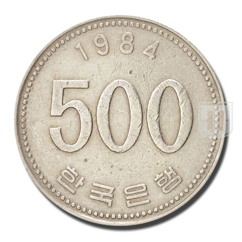 500 Won | 1984 | KM 27 | R