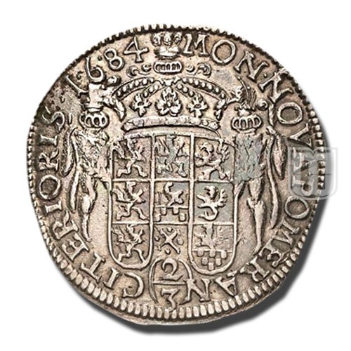 2/3 THALER (Gulden) | 1684 BA | KM 289 | R