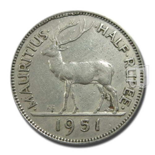 Half Rupee | 1951 | KM 28 | R