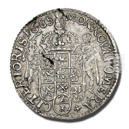 2/3 THALER (Gulden) | 1685 BA | KM 291 | R