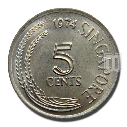 5 Cents | 1974 | KM 2 | O