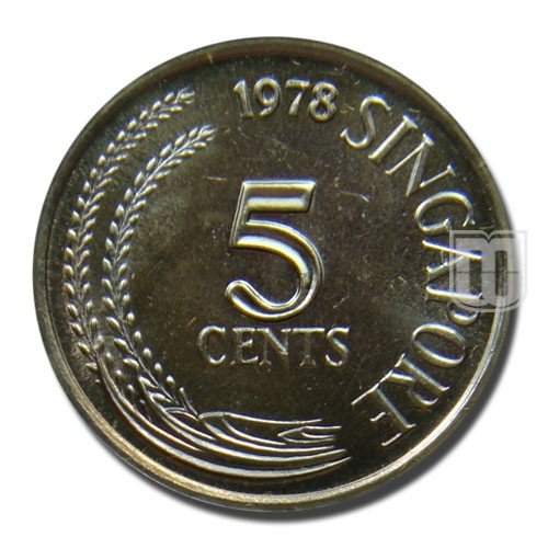 5 Cents | 1978 | KM 2 | O