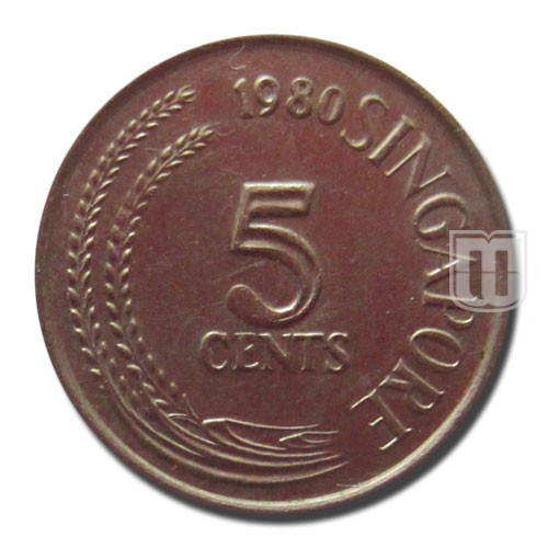 5 Cents | 1980 | KM 2 | O