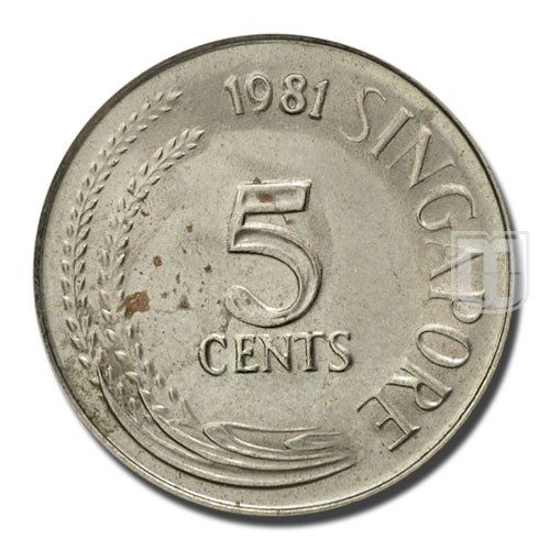5 Cents | 1981 | KM 2a | O