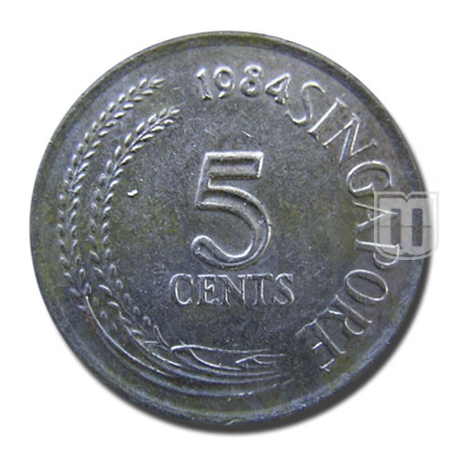 5 Cents | 1984 | KM 2 | O