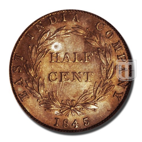 Half Cent | 1845 | KM 2 | R
