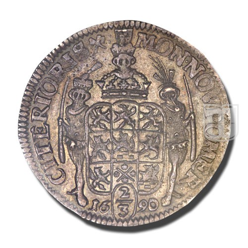 2/3 THALER (Gulden) | 1690 ILA | KM 307.1 | R