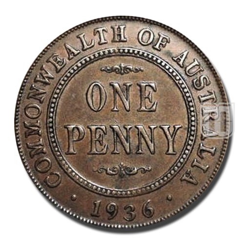 Half Penny 1936 KM 30 Coins Mintage World Half Penny 1936 KM 30 Coins Mintage World