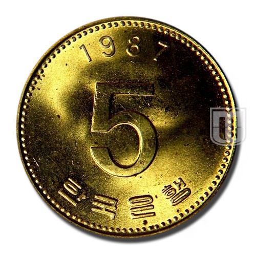 5 Won | 1987 | KM 32 | R