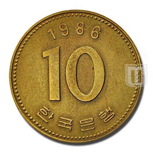 10 Won | 1986 | KM 33.1 | R