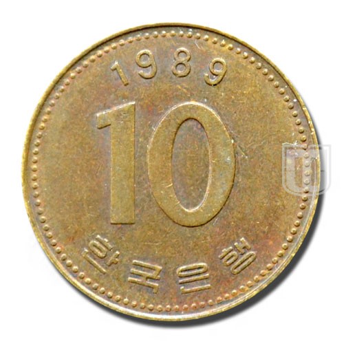 10 Won | 1989 | KM 33.1 | R