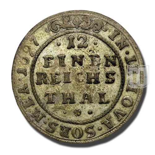 1/12 THALER (2 Groschen) | 1697 ICA | KM 343 | R