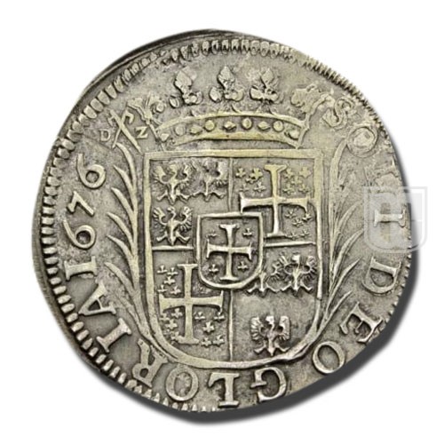 2/3 THALER (Gulden) | 1676 DZ | KM 34 | R