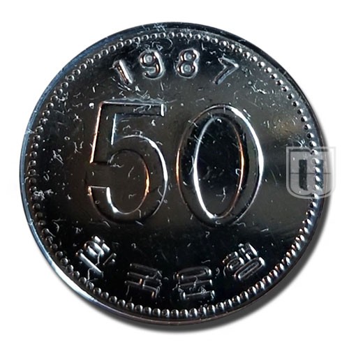 50 Won | 1987 | KM 34 | R