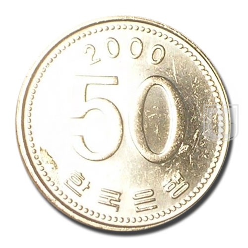 50 Won | 2000 | KM 34 | R