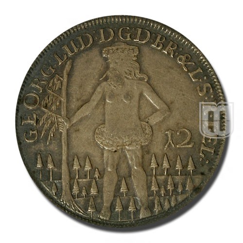 12 Mariengroschen (1/3 Gulden) | 1698 | KM 377 | O