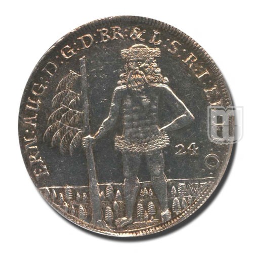24  Mariengroschen (2/3 Gulden) | 1697 | KM 378 | O