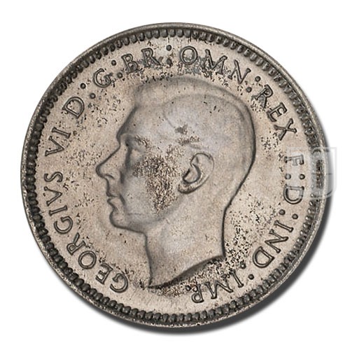 3 Pence | 1947 | KM 37a | O