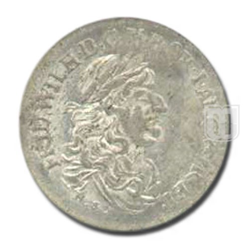 1/3 THALER (1/2 Gulden) | 1674 HS | KM 390 | O