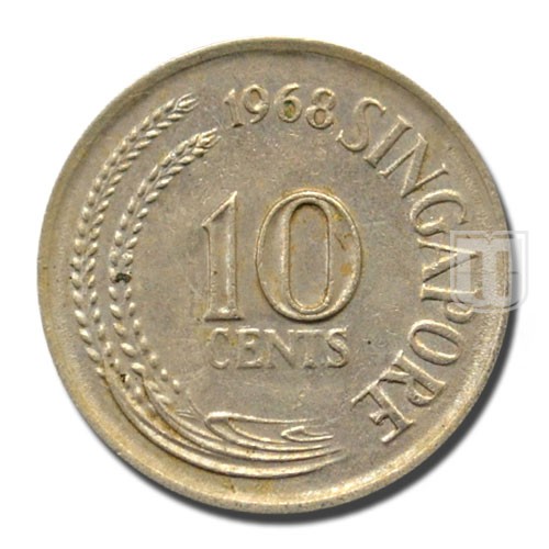 10 Cents | 1967 | KM 3 | O