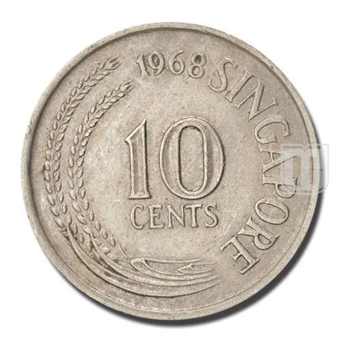 10 Cents | 1968 | KM 3 | O