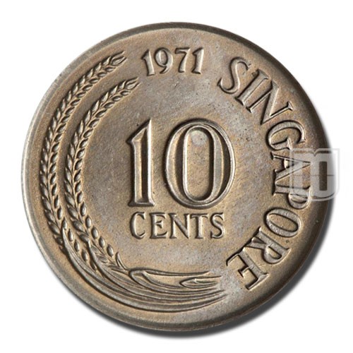 10 Cents | 1971 | KM 3 | O