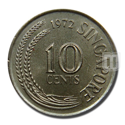 10 Cents | 1972 | KM 3 | O